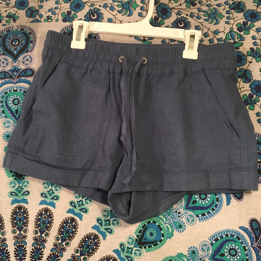 Blue shorts